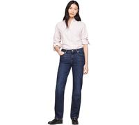 Tommy Hilfiger Women's Classic Straight Fit Jeans, Blue (Dark Blue), 30W/32L