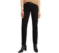 Tommy Hilfiger Women's Classic Straight Leg Fit Jeans, Black (Black), 30W/28L