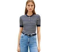 Tommy Hilfiger Women's Co Cable Fine Gg Ss Henley Ww0ww49613 Pullover Sweater (Pack of 1)