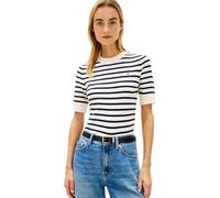 Tommy Hilfiger Women's Co Jersey Fine Gg C-nk Ss SWT Ww0ww49705 Pullover Sweater (Pack of 1)