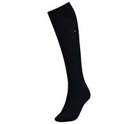 Tommy Hilfiger Women's Cotton Knee-High Socks, Blue (Midnight Blue), Small (Manufacturer Size:UK 2.5-5)