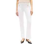 Tommy Hilfiger Women's DNM Clr Bootcut Rw WW0WW48580, White, 28W / 28L
