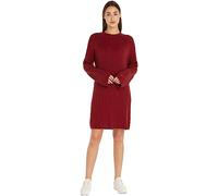 Tommy Hilfiger Women's Dress Soft Wool C-Neck Long Sleeve, Red (Rouge), L