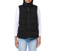 Tommy Hilfiger Women's Elasticated Back Waist Water Resistant Vest Hooded Sweatshirt, Black, S