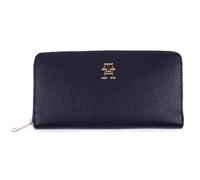Tommy Hilfiger Womens Emblem Zip Purse - Blue - One Size