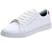 Tommy Hilfiger Women's Essential Cupsole Trainers, Multicolor (Red/White/Blue), 7.5