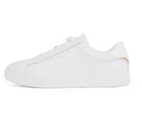 Tommy Hilfiger Women's Essential Low Top Court Trainers, White (White), 5