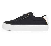 Tommy Hilfiger Women's Essential Textile Platform Vulcanised Trainers