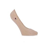 Tommy Hilfiger Women's Footie Invisble 2P Ankle Socks, Beige (Nomad), Size 35