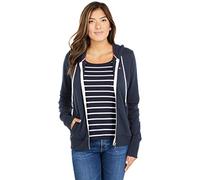 Tommy Hilfiger Women's French Terry Zip Hoodie - Solid Hooded Sweatshirt, Sky Captain, L UK