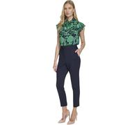 Tommy Hilfiger womens Full Length Ponte Pants, Midnight, 14