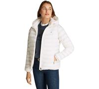 Tommy Hilfiger Women's Global Stripe Transitional Padded Jacket, Beige (Ancient White), XXS