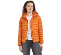 Tommy Hilfiger Women's Global Stripe Transitional Padded Jacket, Orange (Autumn Orange), M