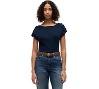 Tommy Hilfiger Women's Gold Btn Cap-SLV Boat-nk Tee Ww0ww50942 S/S T-Shirt (Pack of 1)