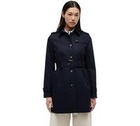Tommy Hilfiger Heritage Single Breasted Trench Coat Blue XL Woman