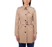 Tommy Hilfiger Women's Heritage Single Breasted Trench Coat, Beige (Nos Beige), S