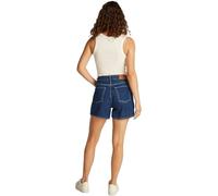 Tommy Hilfiger Women's High Waist Mini Ace Denim Shorts, Blue (Ace), 24W