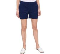 Tommy Hilfiger Women's Hollywood 5" Chino Short-Solid, Navy, 14