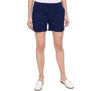 Tommy Hilfiger Women's Hollywood 5" Chino Short-Solid, Navy, 4