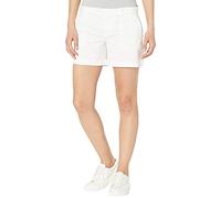 Tommy Hilfiger Women's Hollywood 5" Chino Short-Solid, White, 12