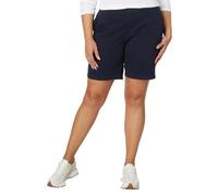 Tommy Hilfiger Women's 9" Hollywood Chino Short Casual, Navy, 12 (Pack of 2)