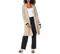 Tommy Hilfiger Women's Hood Kimono Cardigan Sweater, Heather Caribou Multi, Small
