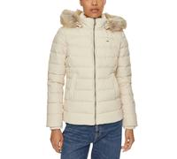 Tommy Hilfiger Women's Hooded Zip-Front Long Sleeve Jacket with Front Pockets - White - L