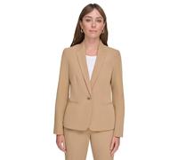 Tommy Hilfiger Women's Blazer - Business Jacket with Flattering Fit and Single-Button Closure, Tiger's Eye, 10