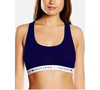 Tommy Hilfiger Women's Iconic Cotton Bralette, Navy - Size: 8/None/6