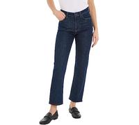 Tommy Hilfiger Women's Jeans Classic Straight High Waist, Blue (Rue), 27W / 30L