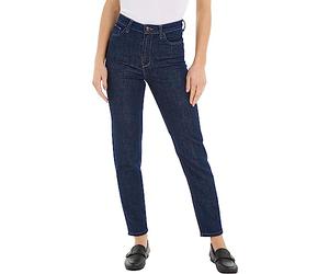 Tommy Hilfiger Women's Jeans Tapered High Waist, Blue (Rue), 32W / 30L