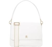 Tommy Hilfiger Women's Joy Shoulder Bag with Logo, White (Ecru), One Size