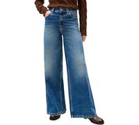 Tommy Hilfiger Women's Kris 70s Wide Leg Jeans, Blue (Kris), 32W/27L