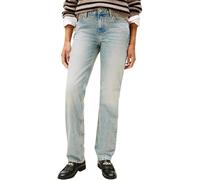 Tommy Hilfiger Women's Kyle Classic Mid Rise Straight Leg Jeans, Blue (Kyle), 28W/30L