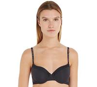Tommy Hilfiger Women's Lace Demi Cup Bra, Black (Black), 34A