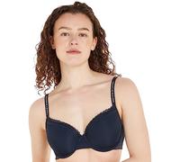 Tommy Hilfiger Women's Lace Demi Cup Bra, Blue (Desert Sky), 38A
