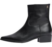 Tommy Hilfiger Women's Leather Ankle Boot W Zip Fw0fw09921Low Boots