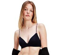 Tommy Hilfiger Women's Lightly Lined Triangle Bra Uw0uw02413 Bras, Blue (Desert Sky), 32 / 32D