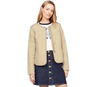 Tommy Hilfiger Women's Lightweight Jersey Lined Jacket, Beige (Beige), XXL