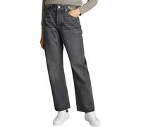 Tommy Hilfiger Women's Loose Straight NEA Wide Leg Jeans, Grey (NEA), 32W/28L