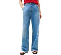 Tommy Hilfiger Women's Loose Wide Leg Ali Mid Rise Jeans, Blue (Ali), 24W/28L