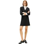 Tommy Hilfiger Women's Modern Cody 3/4 SLV Polo DRS WW0WW47868 Polo Dress, Black (Black), S