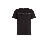 Tommy Hilfiger Women's Modern Logo Corp Logo T-shirt in Black | Size: Small Tommy Hilfiger Black S