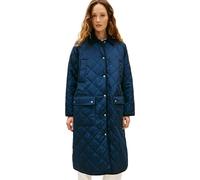 Tommy Hilfiger Flag Quiltred Padded Coat Blue L Woman
