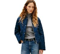Tommy Hilfiger Women's PADDED FLAG QUILTED JACKET WW0WW47998 Other Jackets, BLUE (Dark Night Navy), L