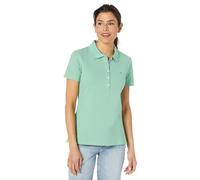Tommy Hilfiger Women's Polo Tee, Light Mint, X-Large