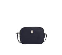 Tommy Hilfiger Women's Poppy Bag with Zipper and Adjustable Crossbody Strap, Space Blue, One Size