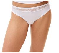 Tommy Hilfiger Women's Pt Micro Lace Bikini UW0UW06159 Brazilian, WHITE (White), S