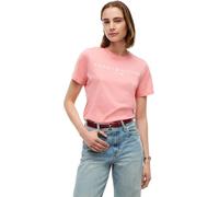 Tommy Hilfiger Women's,Reg Corp Logo C-Nk Ss Ww0Ww40276, Other Tops, Carnation Pink, L