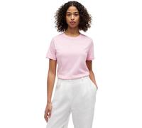 Tommy Hilfiger Women's Reg Corp Logo C-Nk Ss Ww0Ww40276 Other Tops, Pink (Classic Pink), 1X